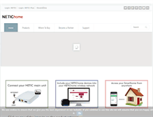 Tablet Screenshot of netichome.com